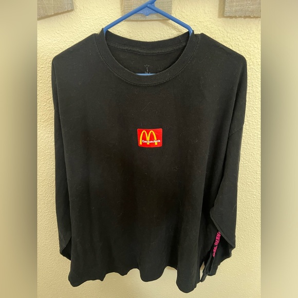 Cactus Jack X McDonald’s Long Sleeve XL - Picture 2 of 4